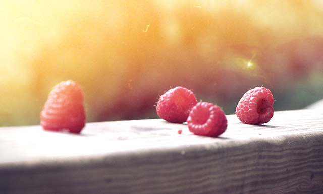 Blog post with slider